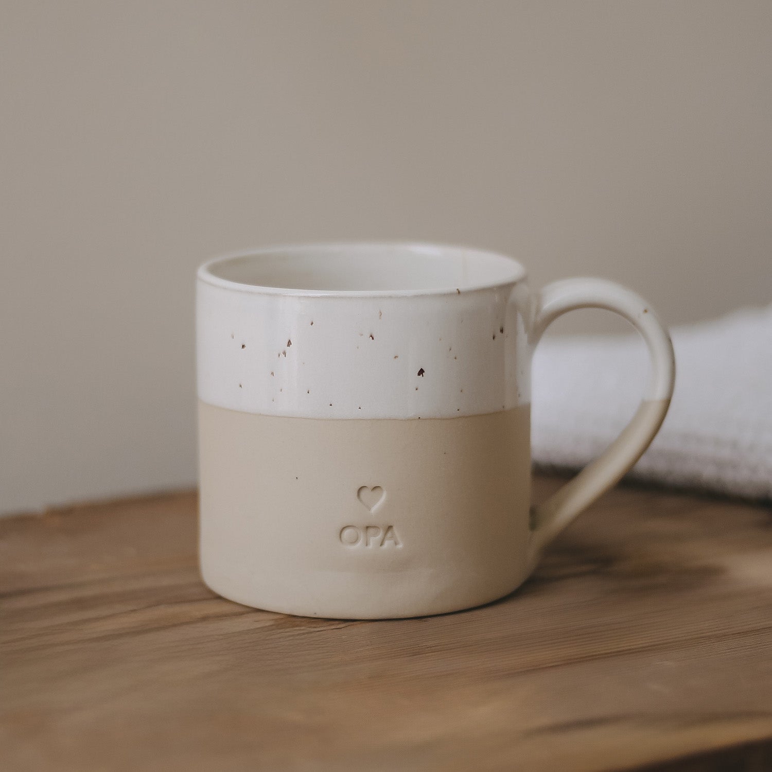 Große Tasse "Opa" (Natur)