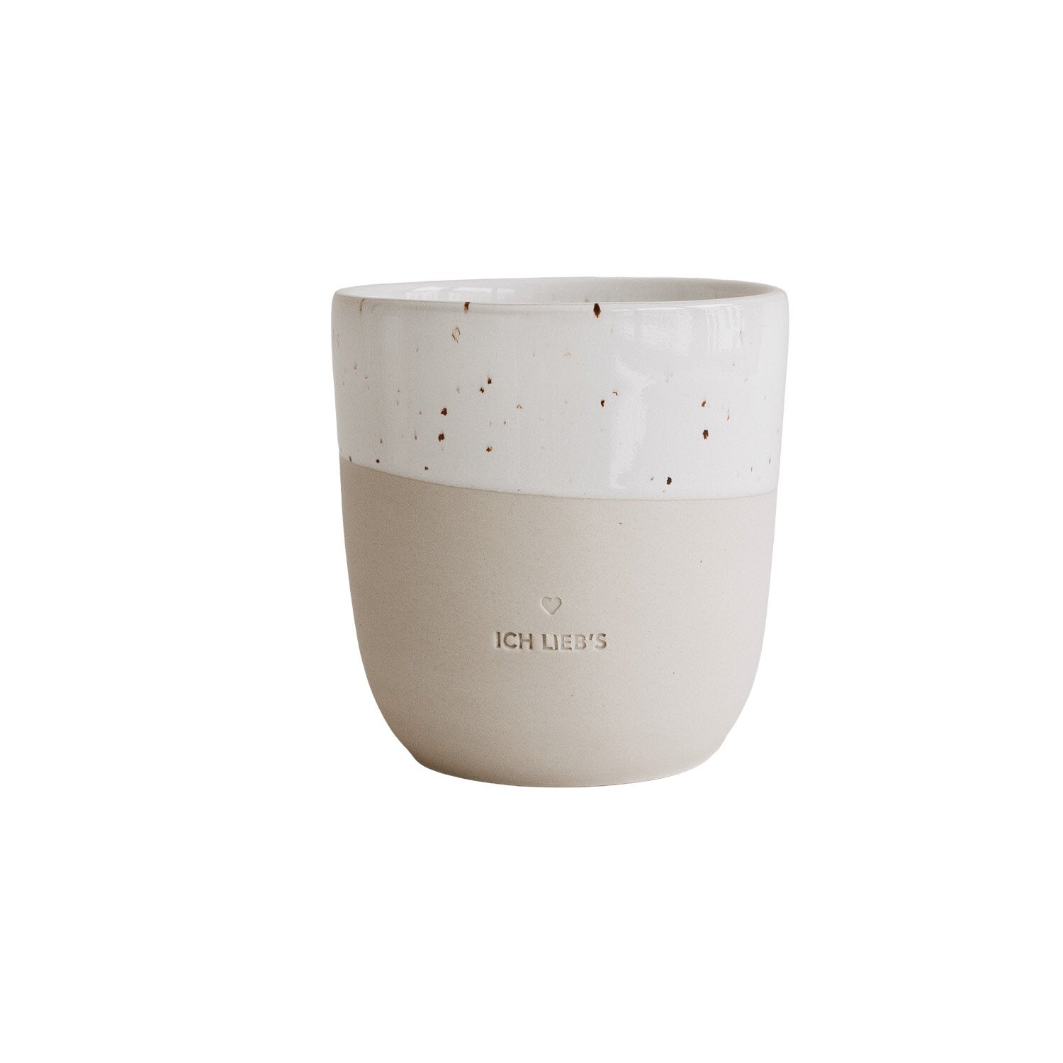Becher "Ich lieb's"
