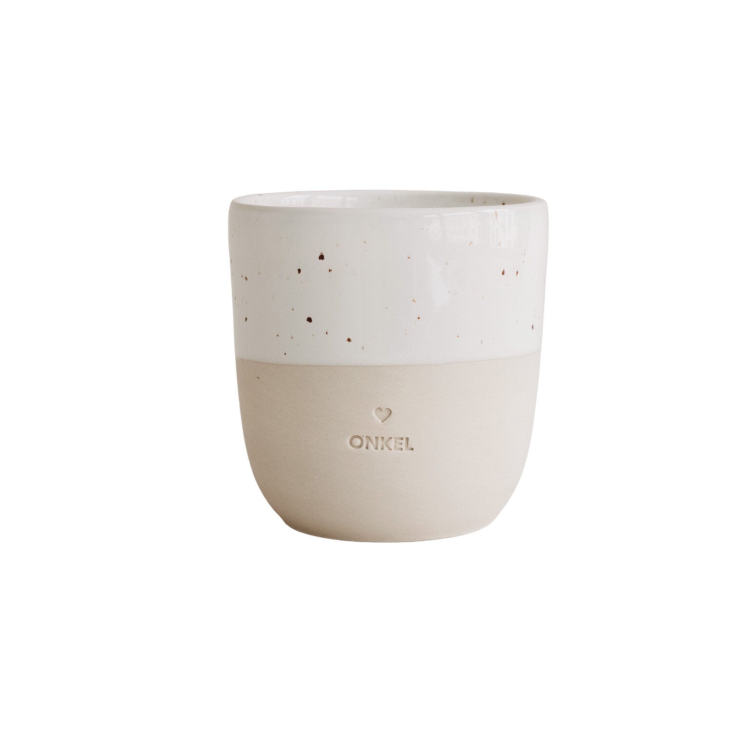 Becher "Onkel" - 320 ml (Natur)