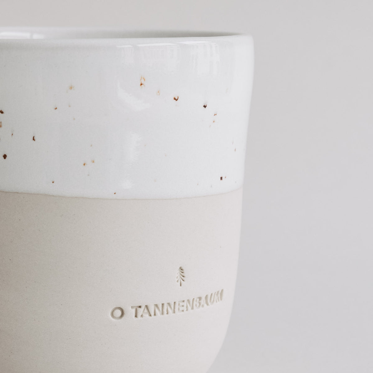 Becher "O Tannenbaum" - 320 ml (Natur)
