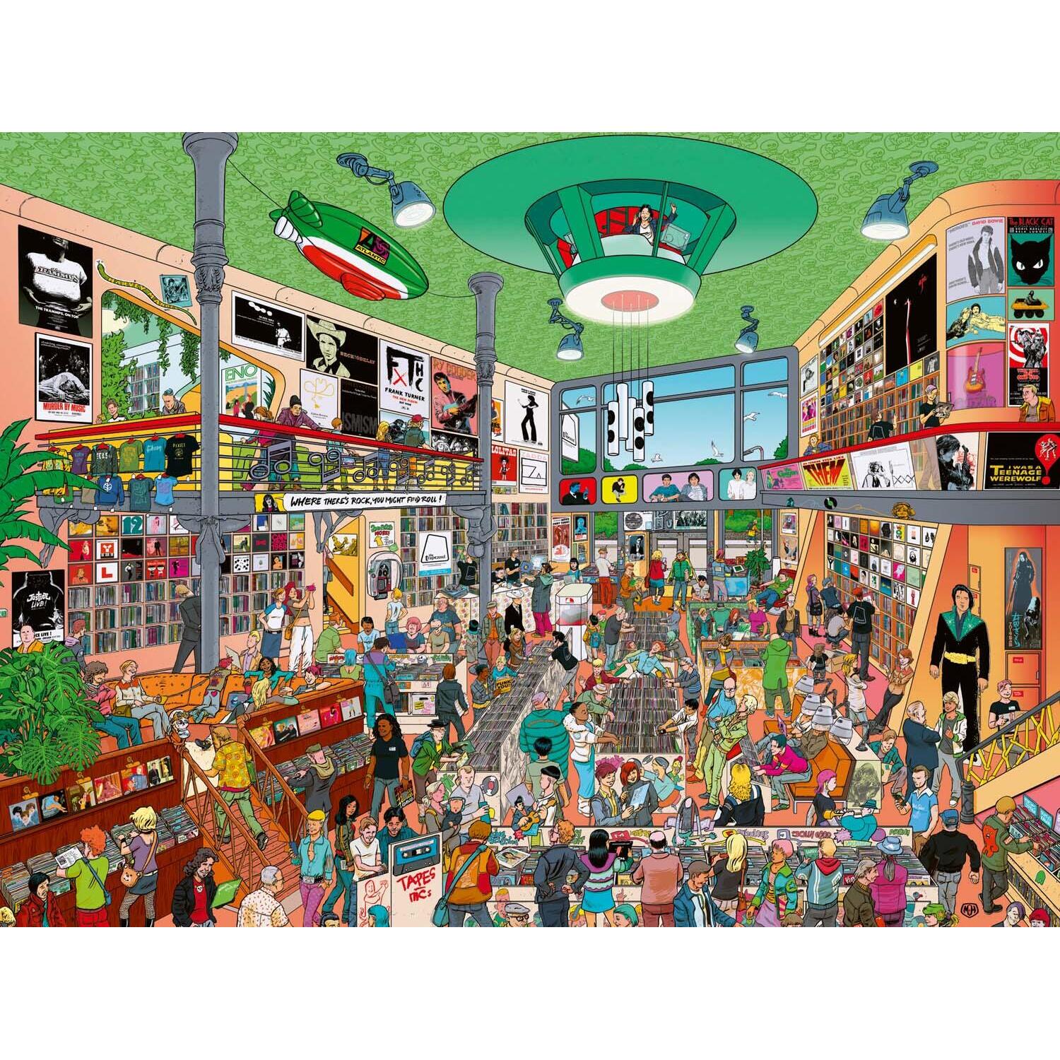 Record Store, Herold