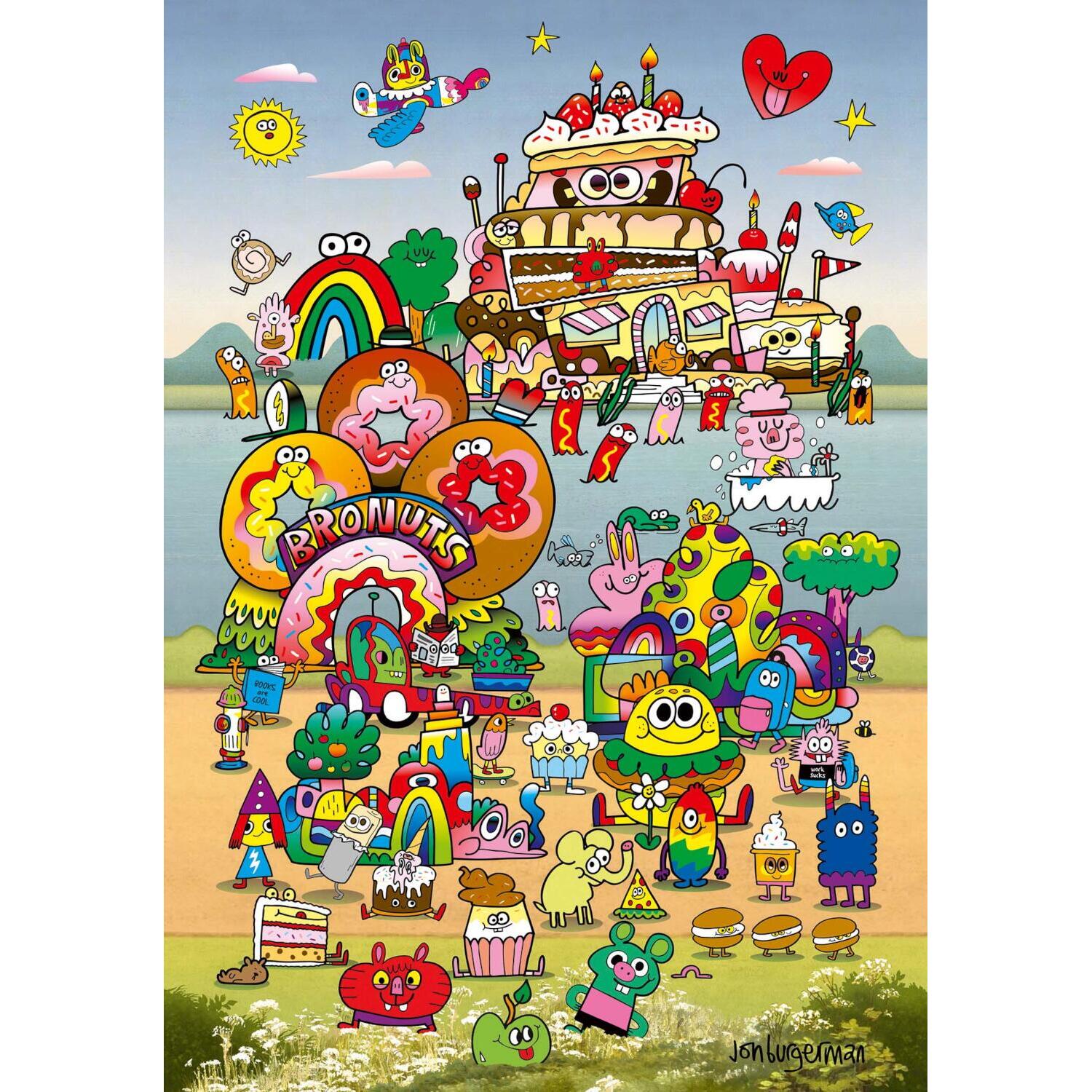 With Jon Burgerman, Take a Trip!