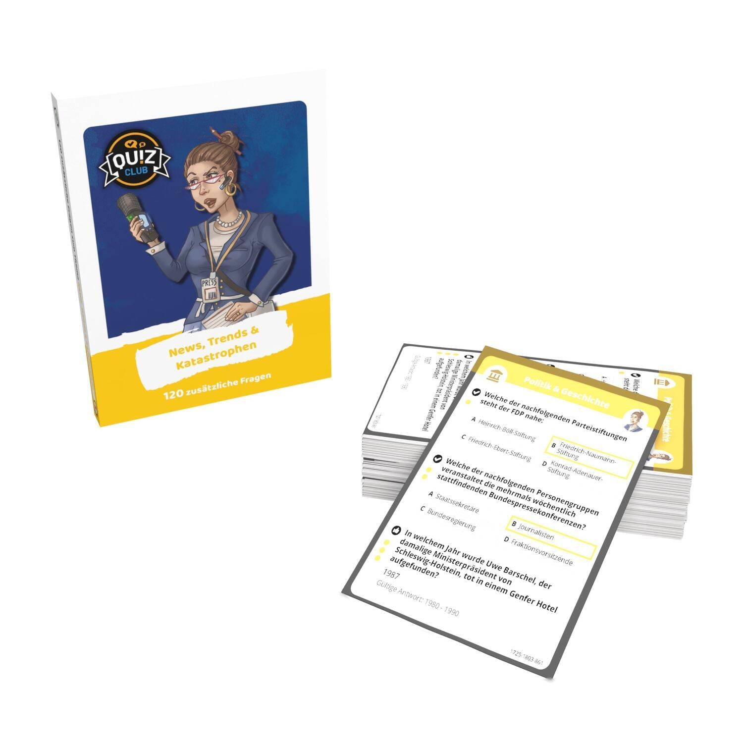 Quiz Club - Charakter Pack News, Trends & Katastrophen