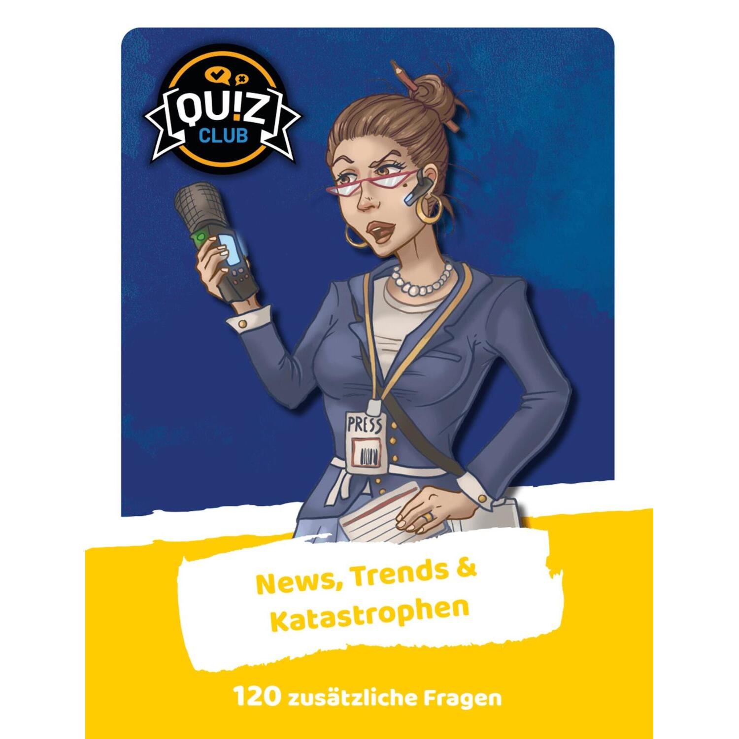 Quiz Club - Charakter Pack News, Trends & Katastrophen