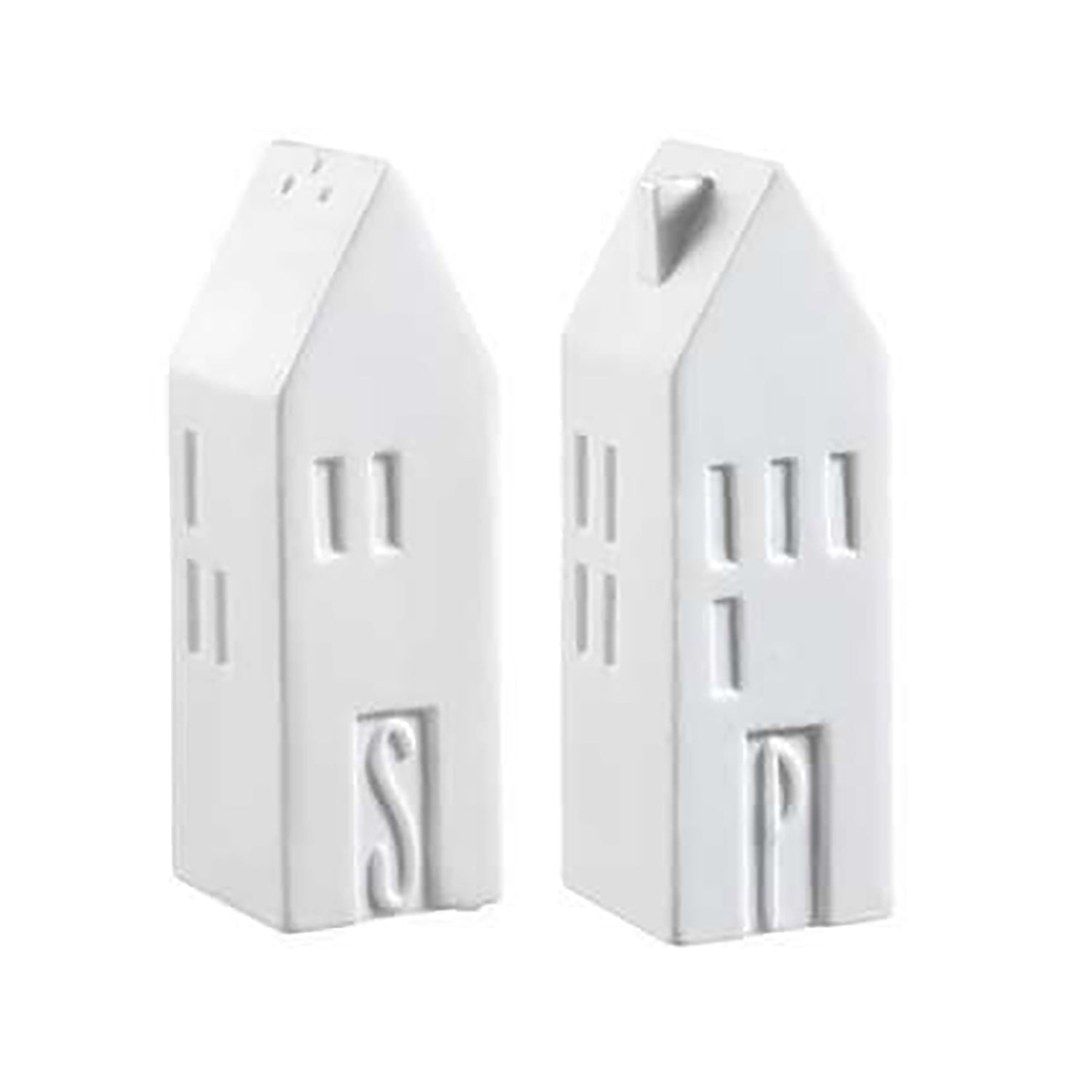 Salz- und Pfefferstreuer "DINING - S & P" - 3x3x9 cm (Weiß)