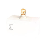 Holzleiste für Lichthaus - 16x8x9 cm (Weiß) räder Design