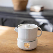 Stövchen "Cozy Time - Warm moment" (Weiß)