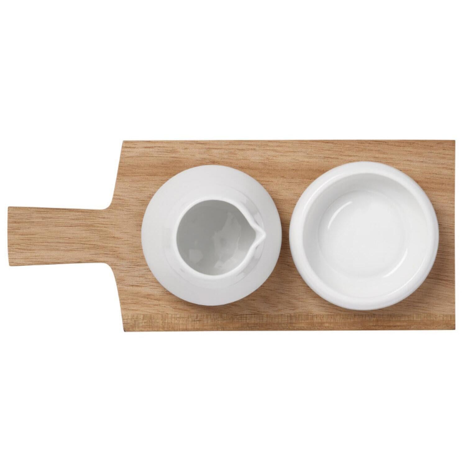 Öl und Salz Gewürz-Set (Weiß)