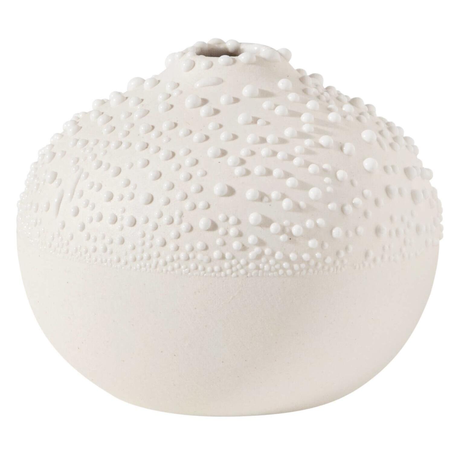 Perlenvase "LIVING - Design 1" - 5cm (Weiß)