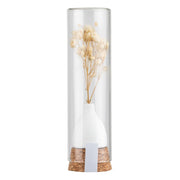 Trockenblume im Glas "GIVING - Blumengruß" (Weiß)