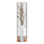 Trockenblume im Glas "GIVING - Blumengruß" (Grün)