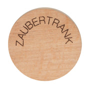 Flaschenverschluss "Zaubertrank" - 8,1x4,9 cm (Natur)