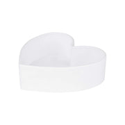 Schale in Herz-Form "DINING" - 13 cm (Weiß)