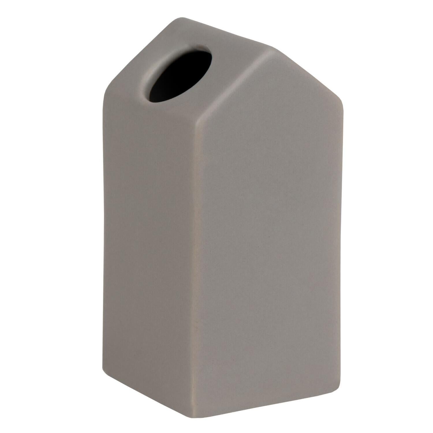 Mini-Vasen im 4er-Set "LIVING - Häuser" (Grau) räder Design