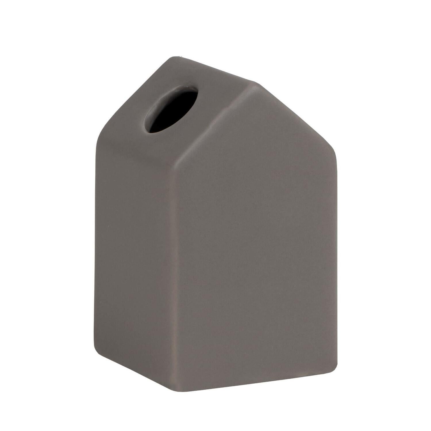 Mini-Vasen im 4er-Set "LIVING - Häuser" (Grau) räder Design