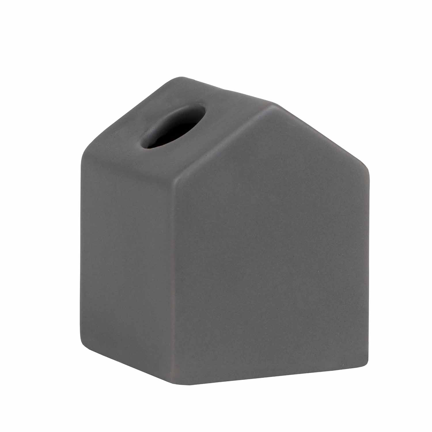 Mini-Vasen im 4er-Set "LIVING - Häuser" (Grau) räder Design