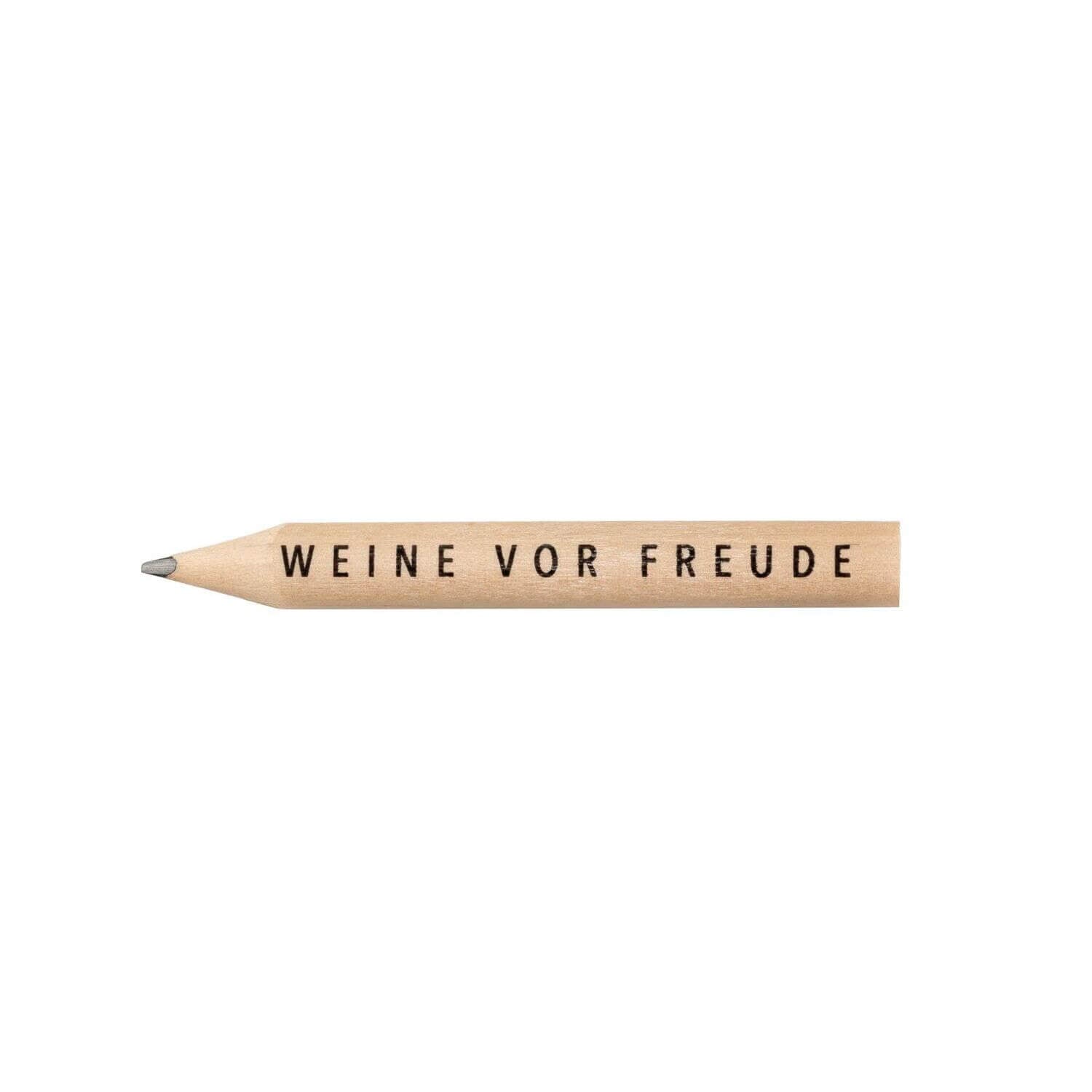 Aufbewahrungstopf "Weine vor Freude" - 14x18,5 cm