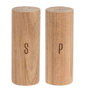 Salz- & Pfefferstreuer-Set - 4x10 cm (Natur)
