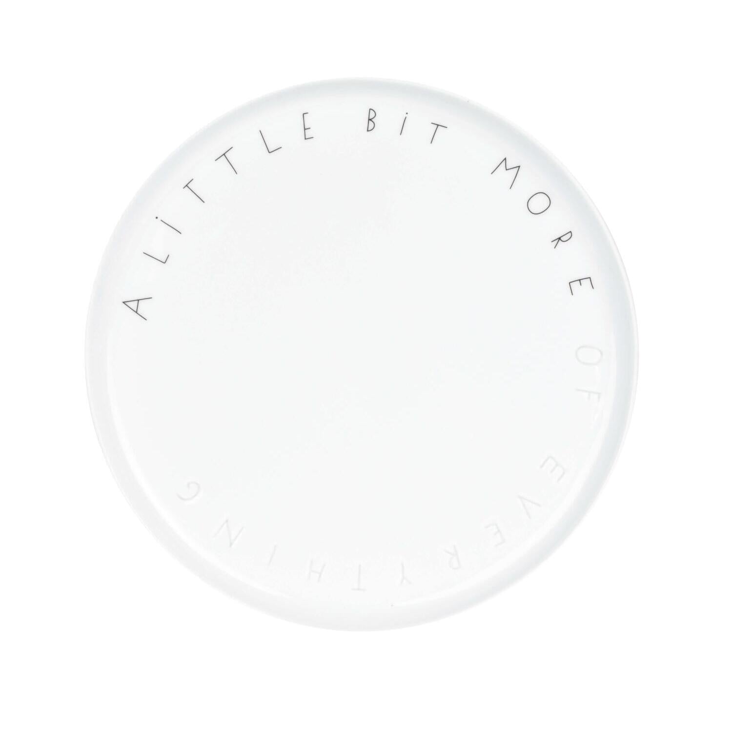 Teller "DINING - A little bit more" - 20cm (Weiß)