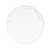 Teller "DINING - A little bit more" - 20cm (Weiß)