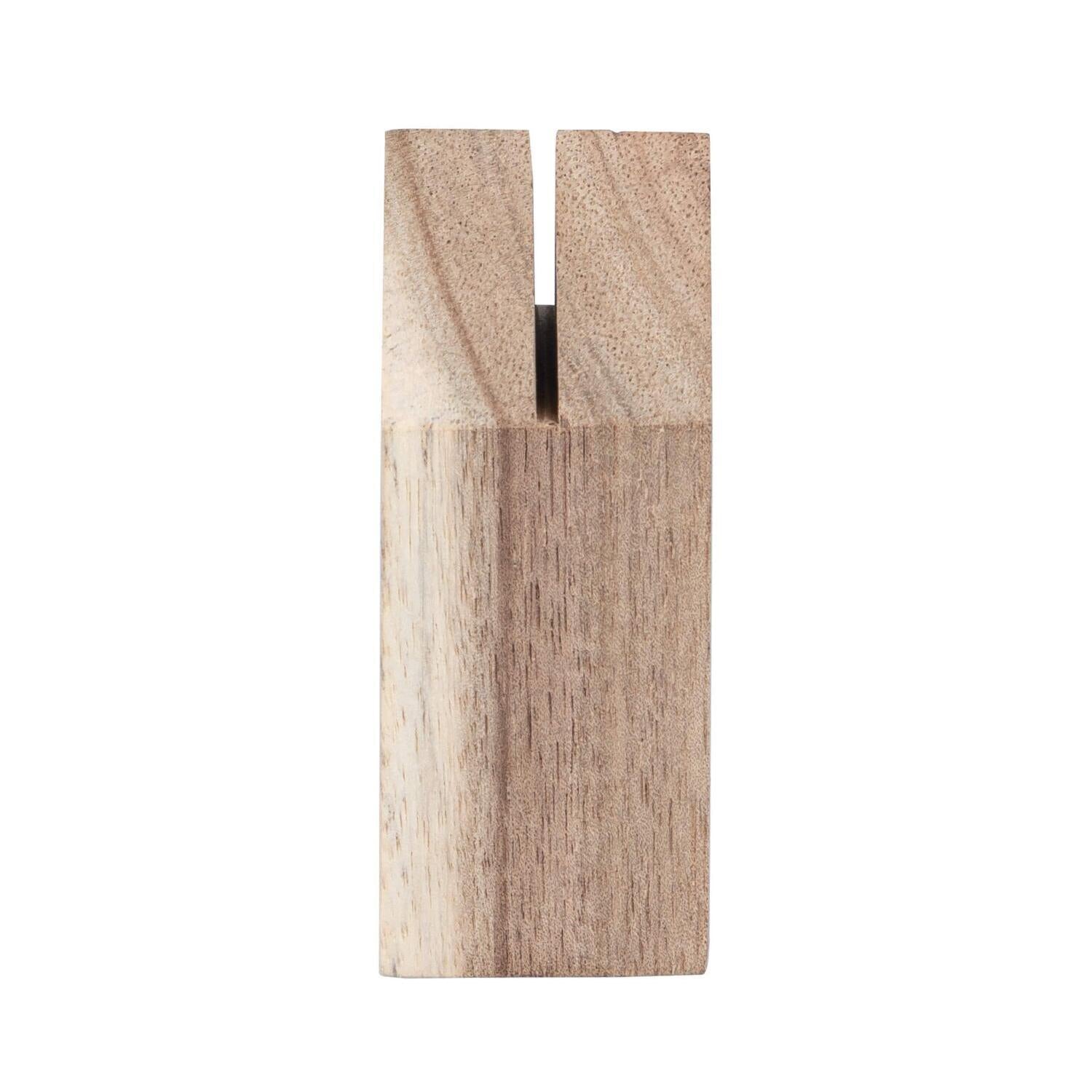 Karten-/Fotohalter "Haushalt" im 3er-Set (Natur)