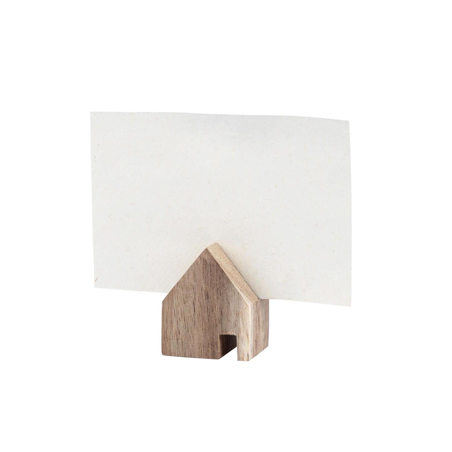 Karten-/Fotohalter "Haushalt" im 3er-Set (Natur)