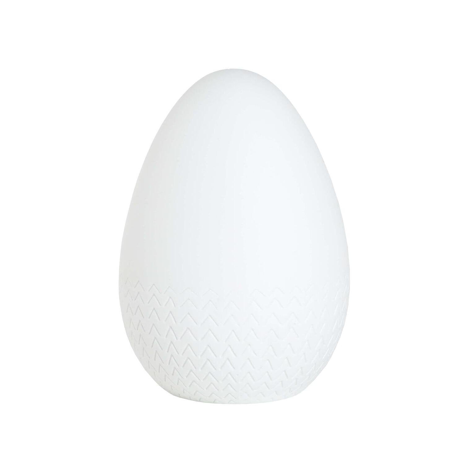 Porzellanei "OSTERN - Spitzen" - Klein (Weiß)