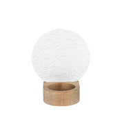 Teelichtgarten "Wundergarten" - 13x8,3x15 cm (Weiß/Natur) räder Design