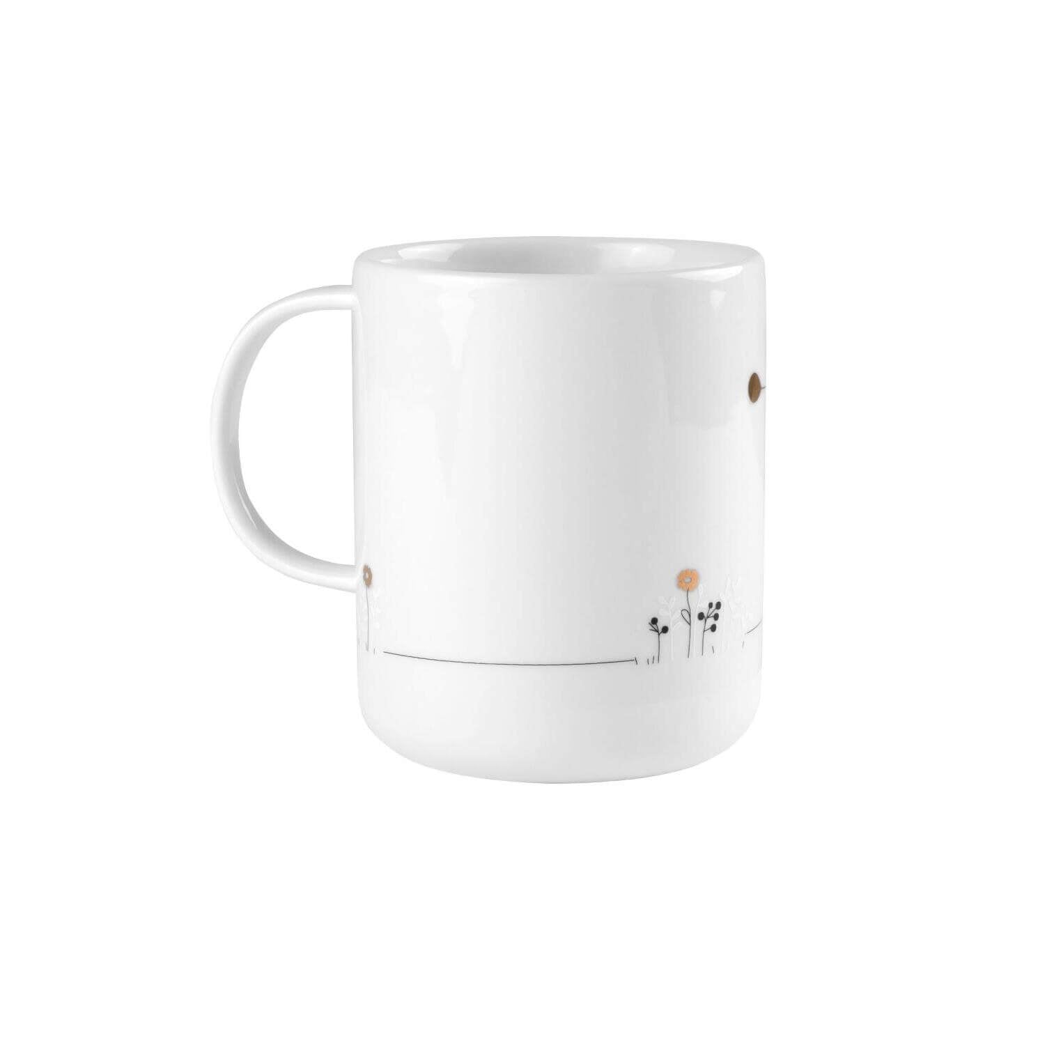 Geschenktasse "Radfahren" - 8x10 cm (Weiß)