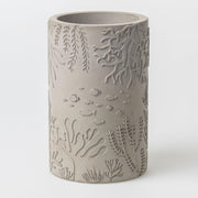Flaschenkühler "Fische" - 13,5x21,5 cm (Grau)