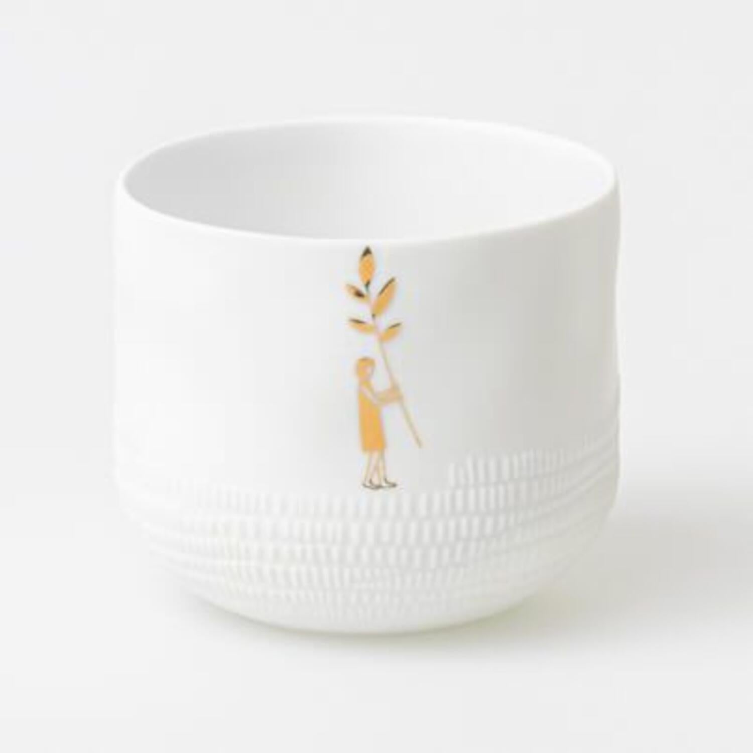 Licht "Dankbar - Wiese" - 7x6 cm (Weiß)