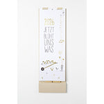 Familienplaner 2026 - 21x65 cm (Weiß)