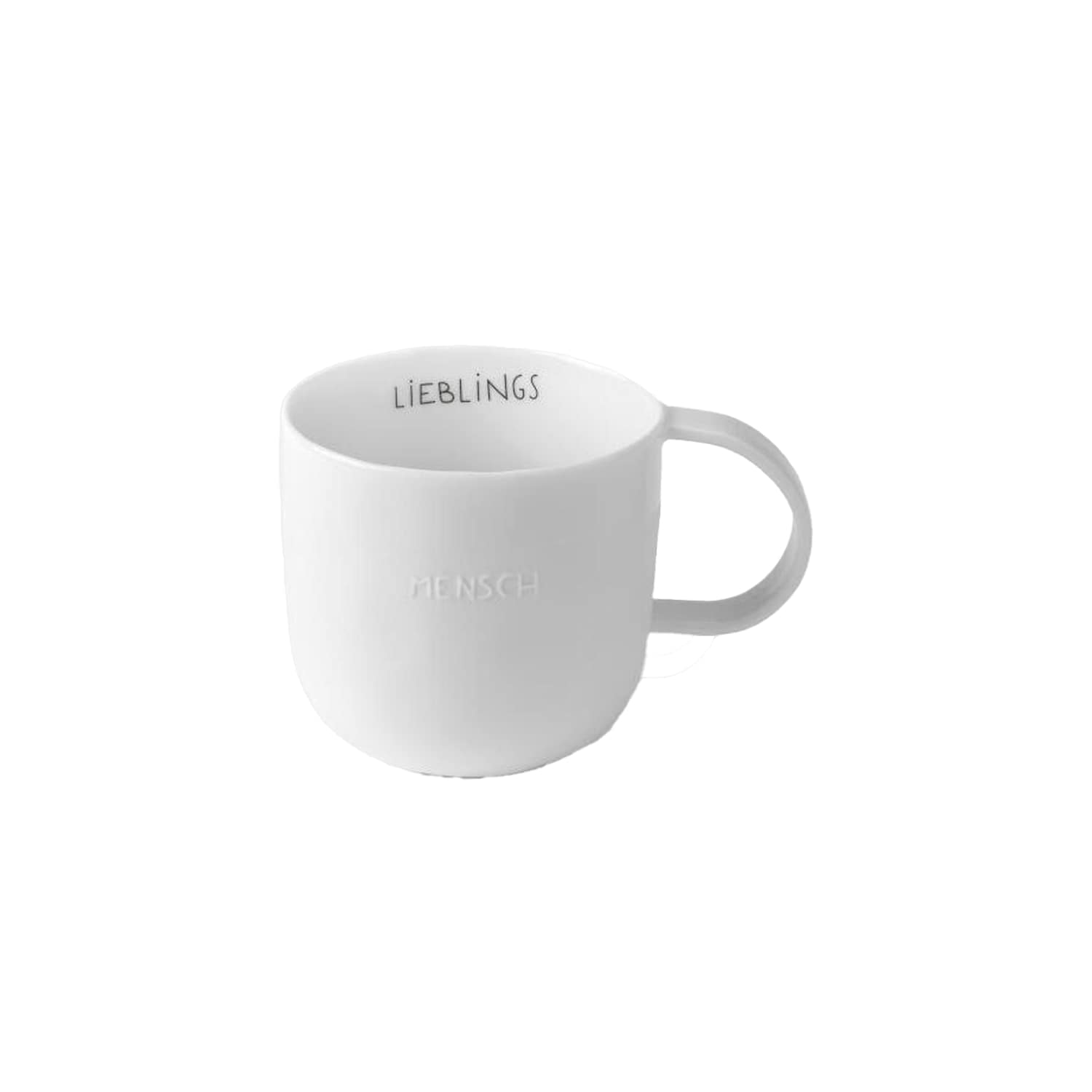 Tasse "Guten Morgen - Lieblingsmensch" - 300ml (Weiß)