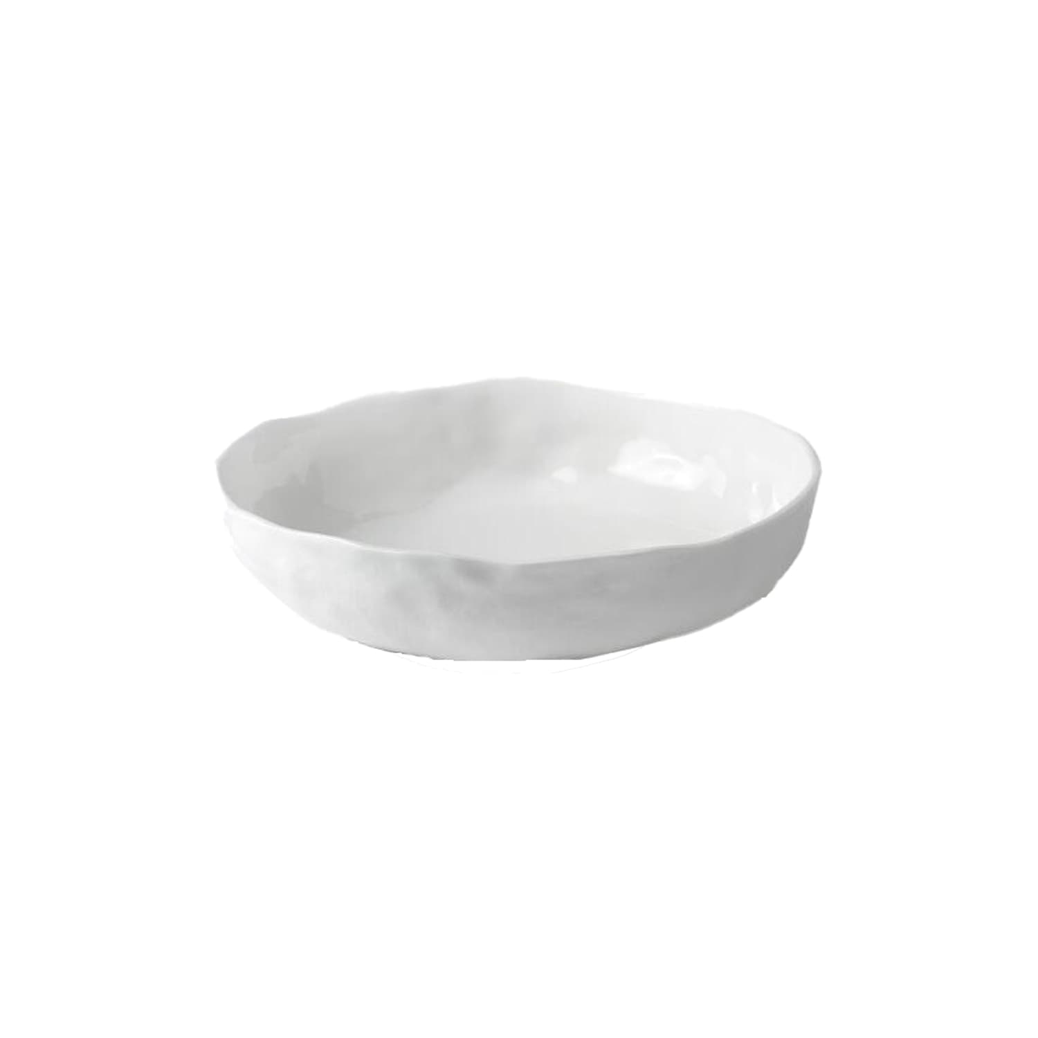 Schale "Genuss" - 26x6 cm (Weiß)