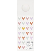 Flaschengruß "Lass es dir gut gehen" - 37x7 cm (Bunt)