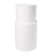 Vase "Oslo" - 11x22 cm (Weiß)