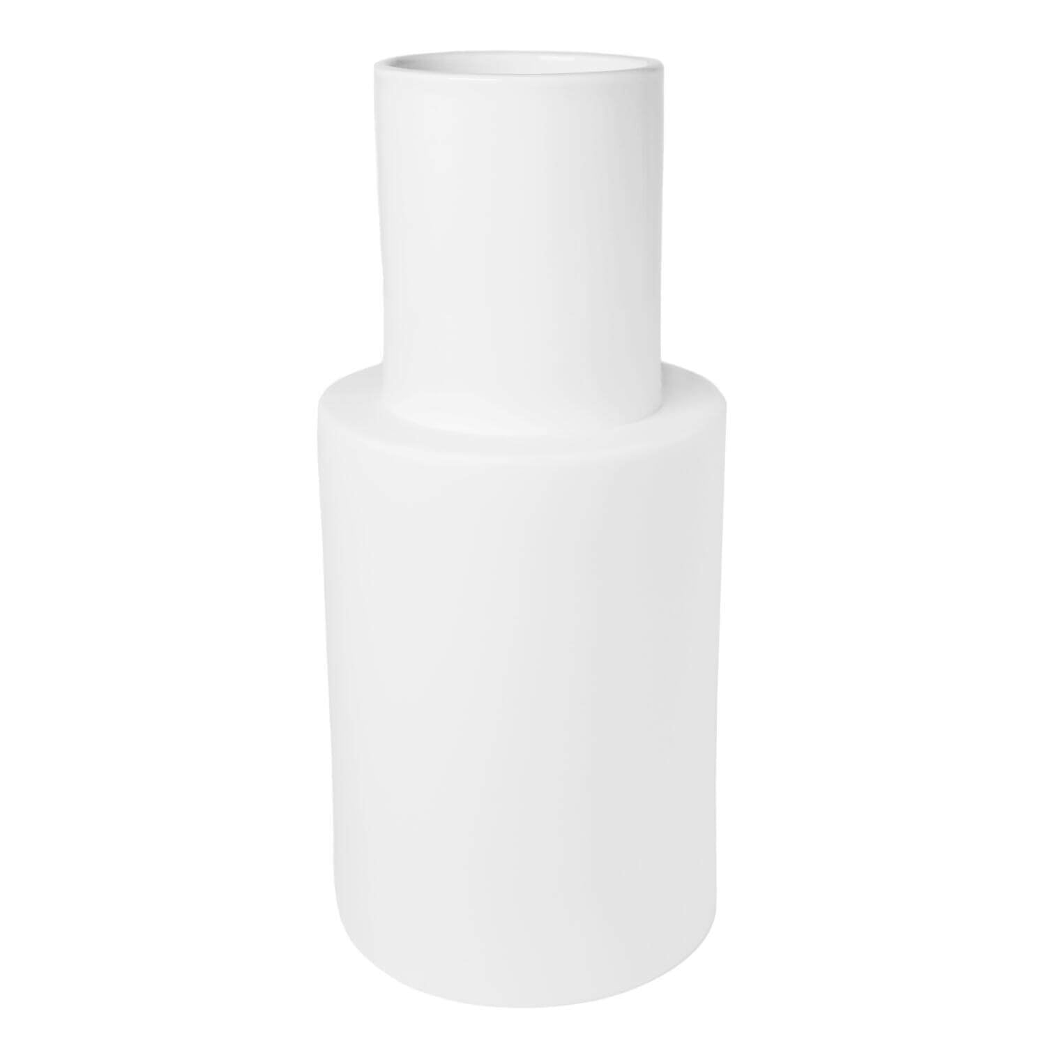 Vase "Dessau" - 10,5x24 cm (Weiß)