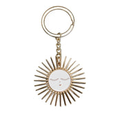 Schlüsselanhänger "Sun" - 5 cm (Gold)