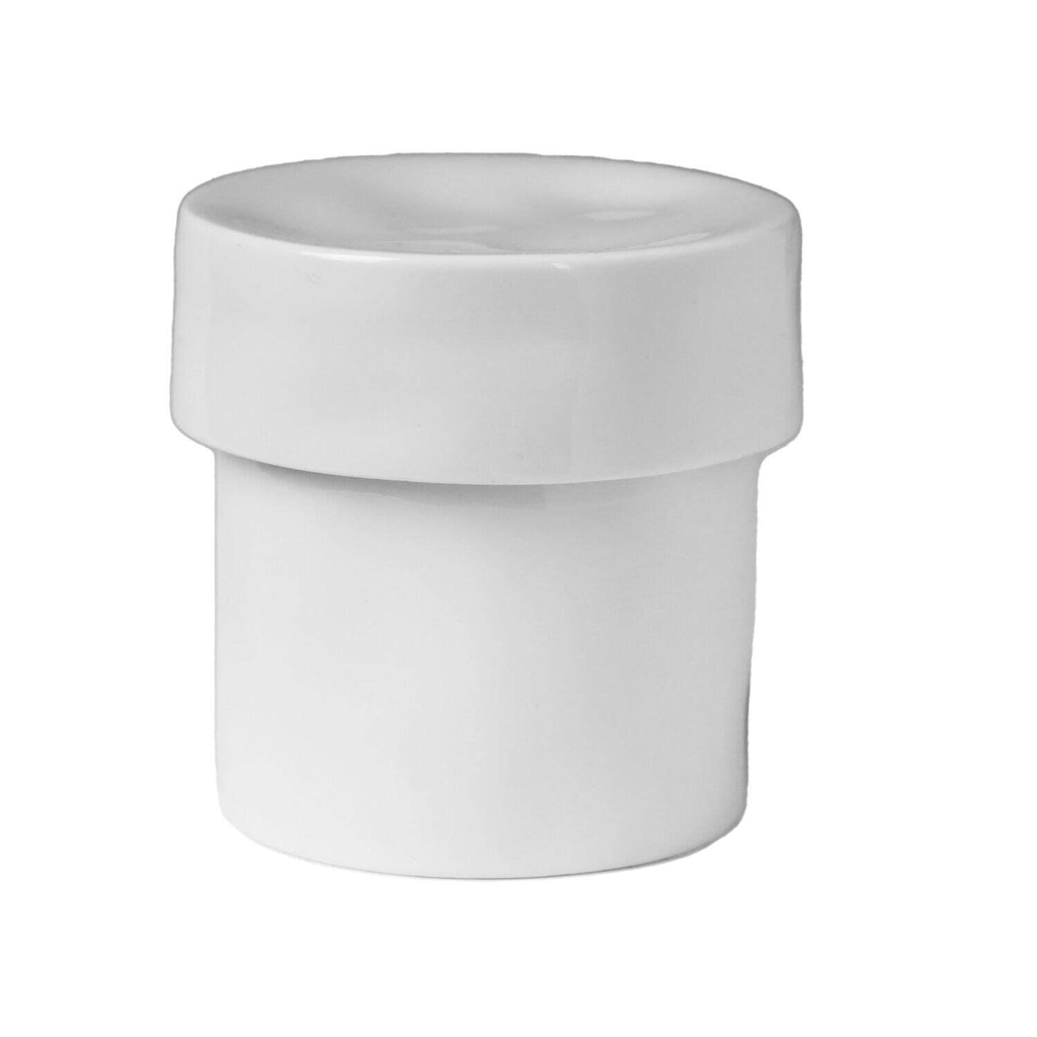 Dose - 7,3x8,5 cm (Weiß)