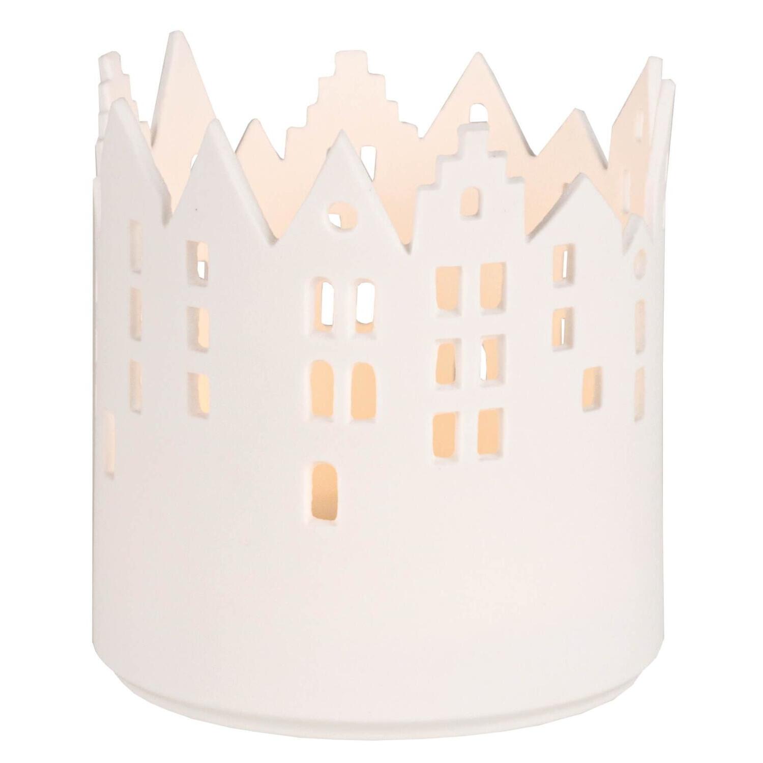 Stadtlicht "Marktplatz" - 10x11 cm (Weiß) räder Design