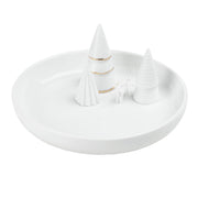 Schale "XMAS - Wald" - 15 cm (Weiß)