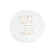 Schälchen "XMAS - Mehr Keks, Mehr Glück!" - 10,5 cm (Weiß) räder Design
