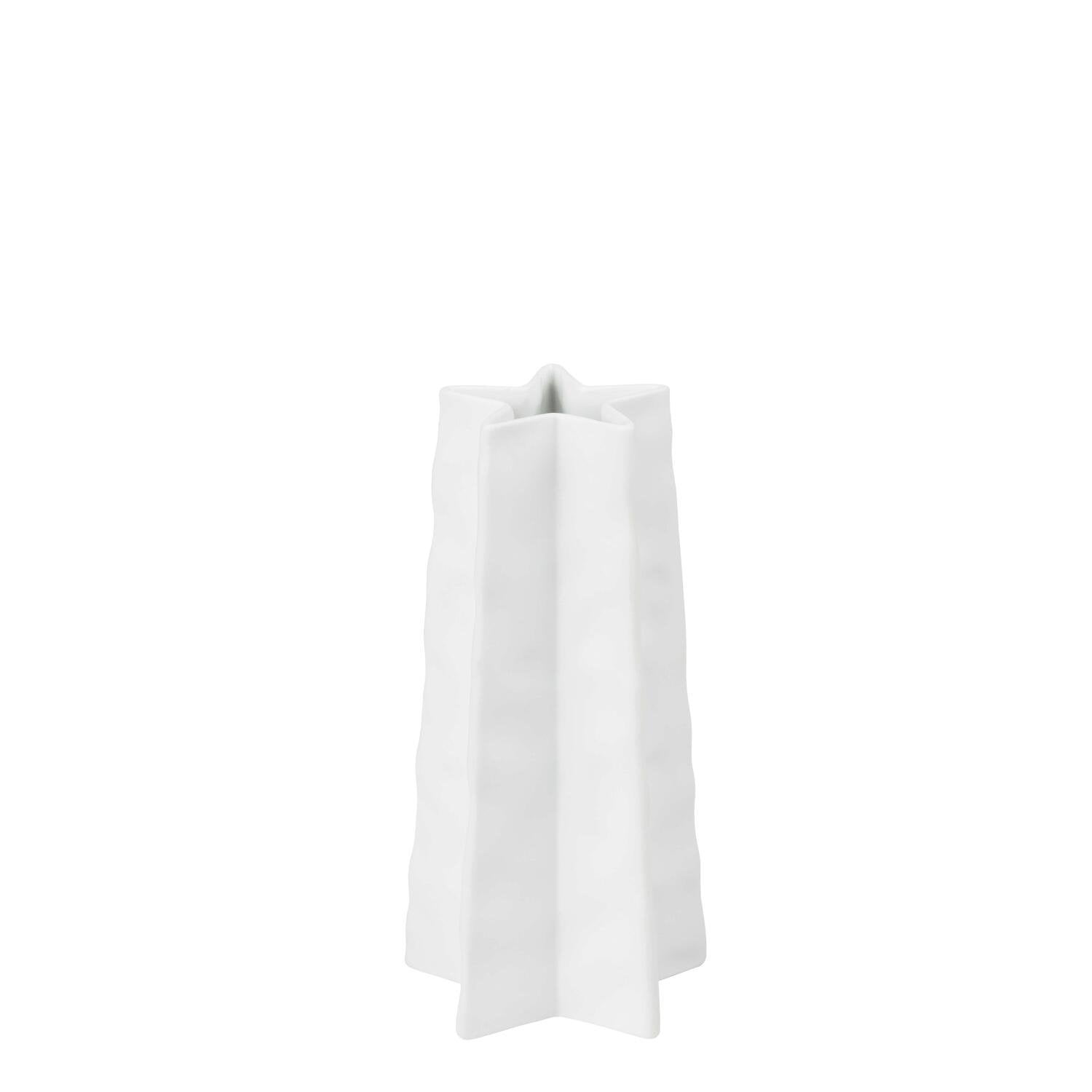 Vase "XMAS - Stern" - 16 cm (Weiß)