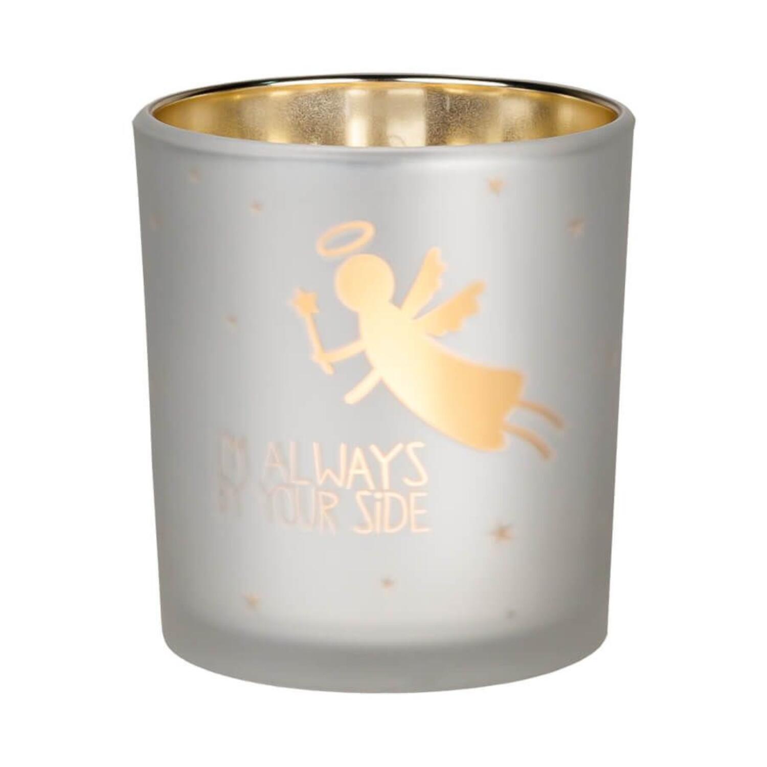 Glanzlicht "I'm always by your side" - 7x8 cm (Silber/Gold)