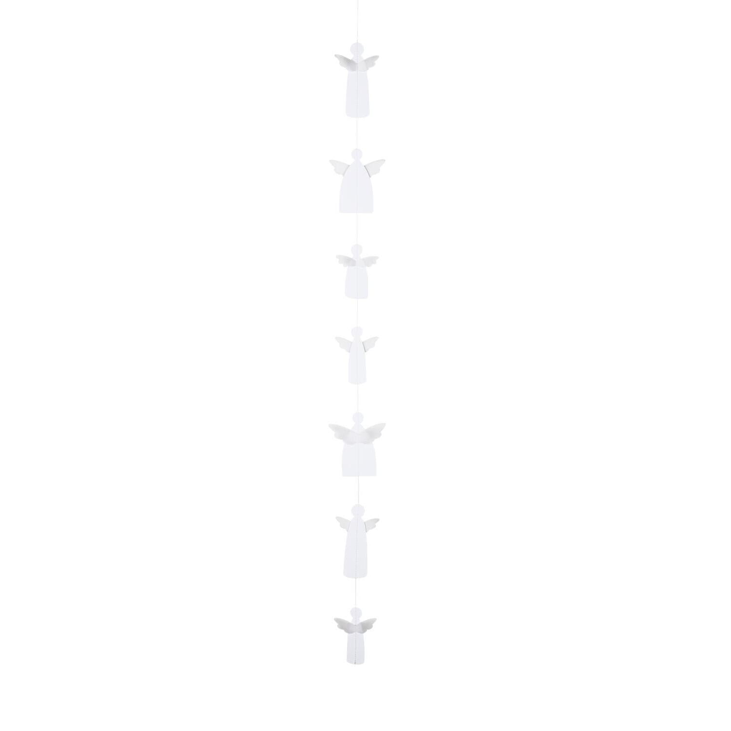 Engelskette "Silber" - 90 cm (Weiß/Silber) räder Design
