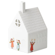 LED Lichthaus "Himmlische Schwestern" - 7,5x7x12 cm (Weiß/Bunt) räder Design