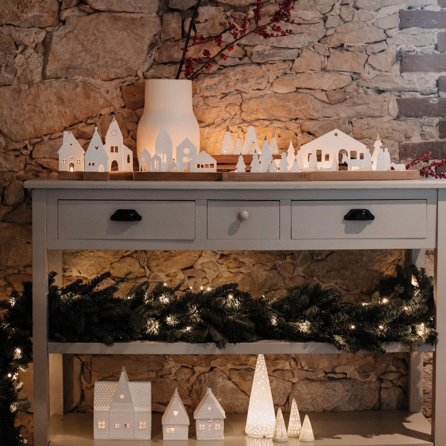 Lichthaus "LIVING - Lebkuchen Herz" (Weiß) räder Design