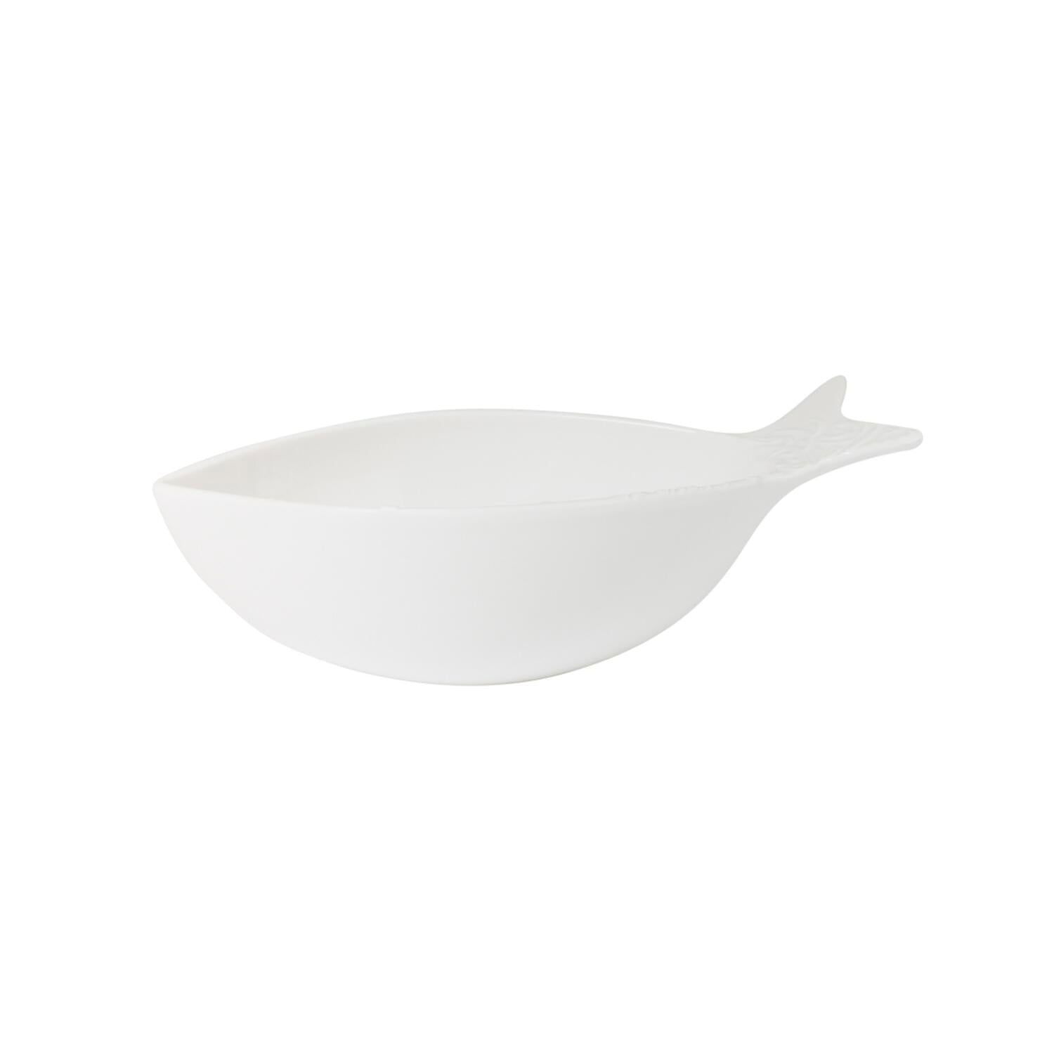 Fischschale "Koralle" (Weiß)