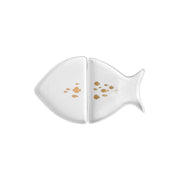 Fischschalen-Set - 25 cm (Weiß)