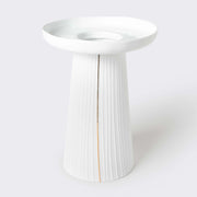 Vase "Plissiert" (Weiß)